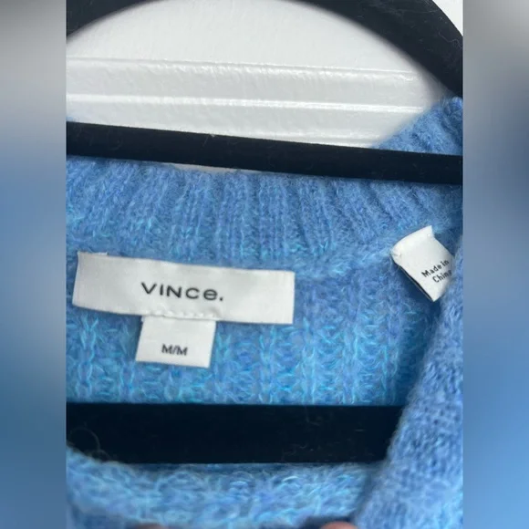 Vince Space Dye Crew Sweater size M EUC - Picture 5 of 9